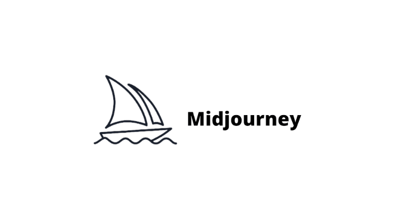 a logo of Midjourney